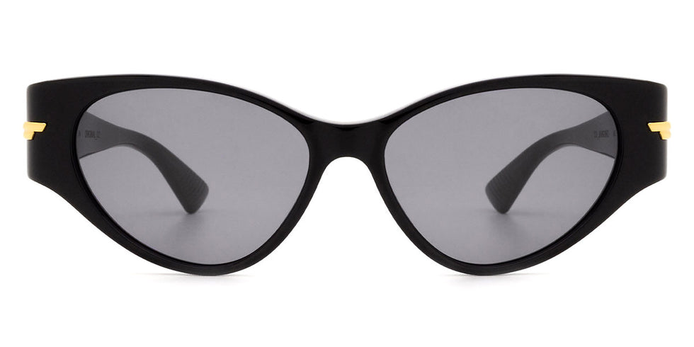 Bottega Veneta® BV1002S - Black / Gray Sunglasses