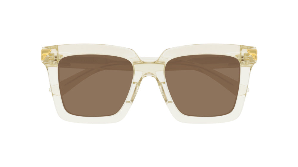 Bottega Veneta® BV1005S - Beige / Brown Sunglasses