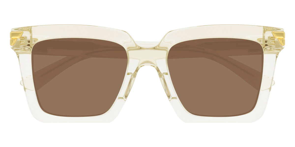 Bottega Veneta® BV1005S - Beige / Brown Sunglasses