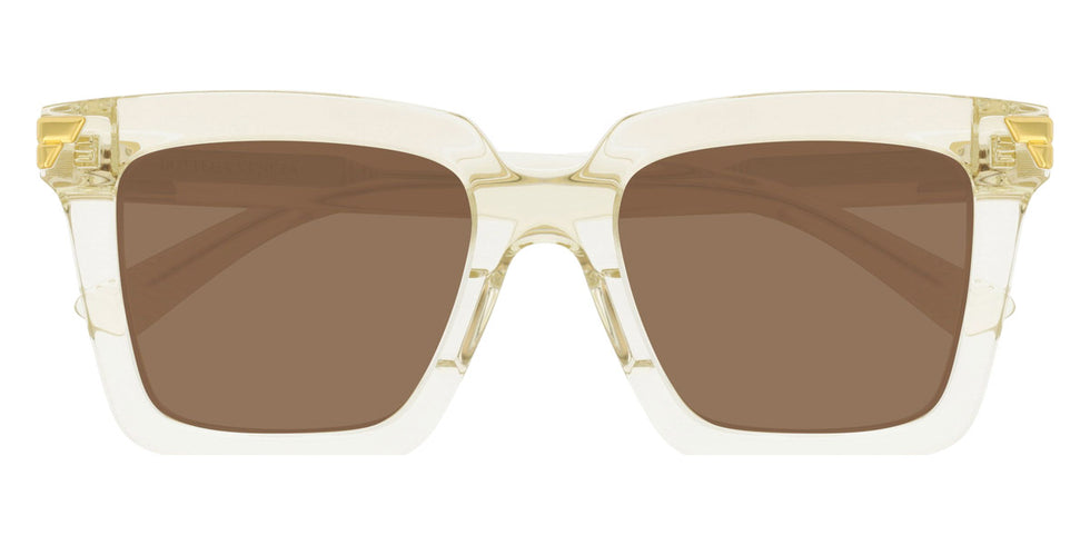 Bottega Veneta® BV1005S - Beige / Brown Sunglasses