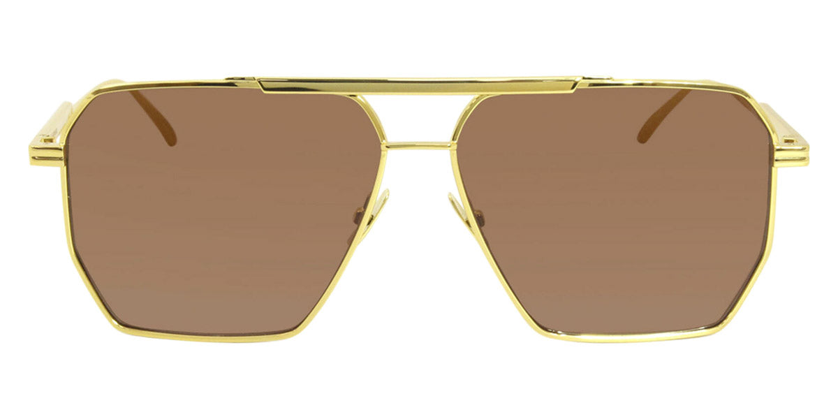 Bottega Veneta® BV1012S - Gold / Brown 5 Sunglasses