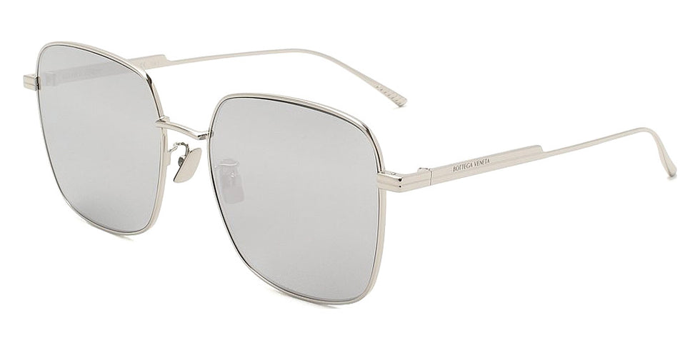 Bottega Veneta® BV1082SK - Silver / Silver Mirrored Sunglasses