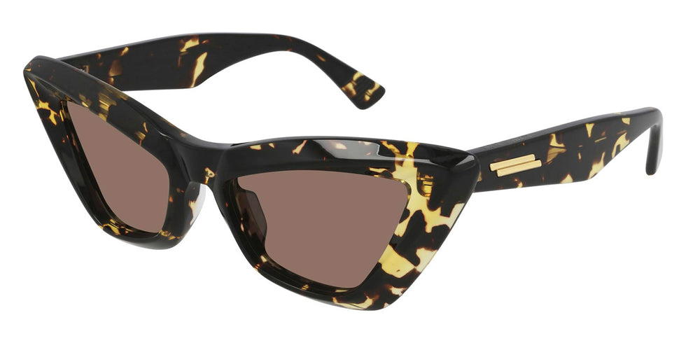 Bottega Veneta® BV1101S - Havana / Brown Sunglasses