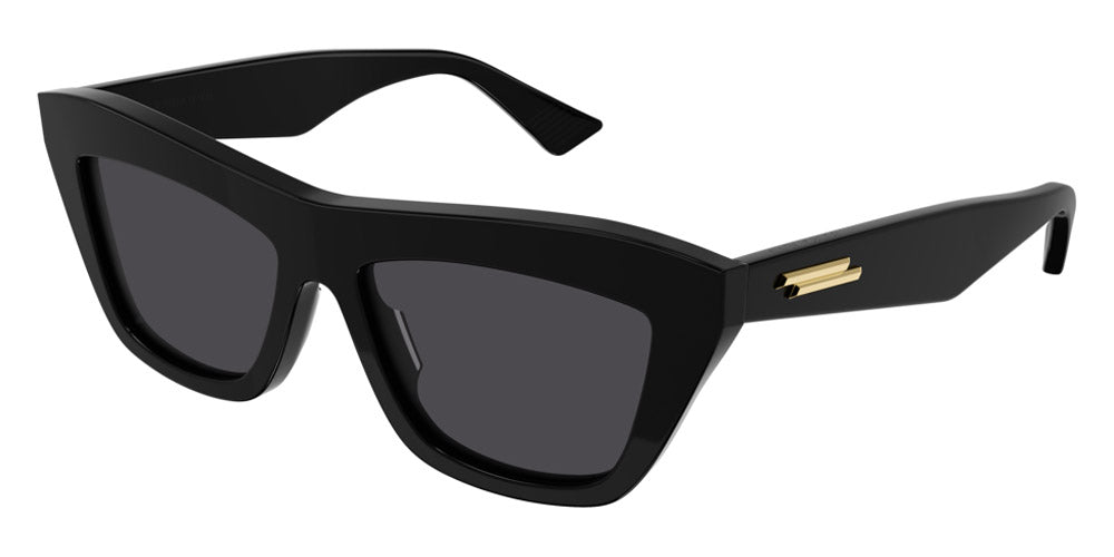 Bottega Veneta® BV1121S - Black / Gray Sunglasses