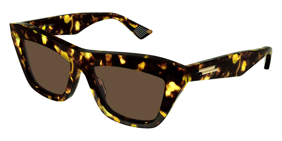 Bottega Veneta® BV1121S - Havana / Brown Sunglasses