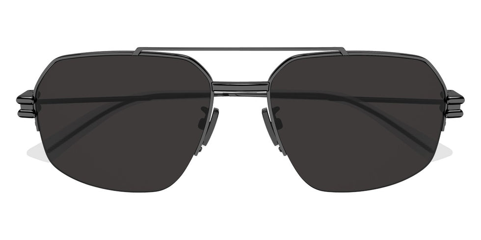 Bottega Veneta® BV1127S - Black / Gray Sunglasses