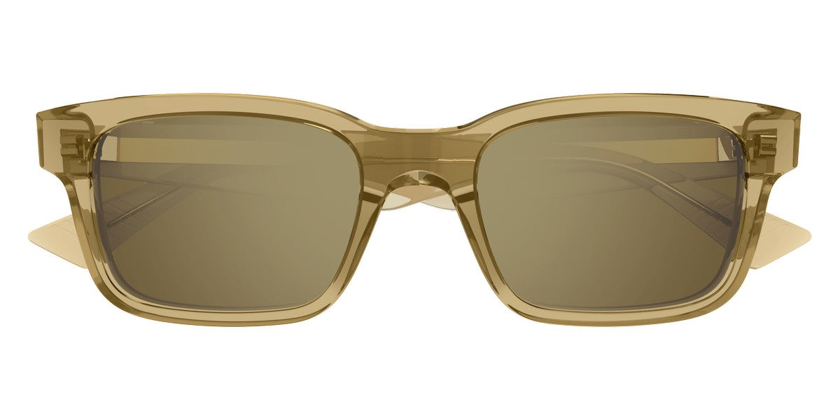 Bottega Veneta® BV1146S - Brown / Bronze Flash Sunglasses