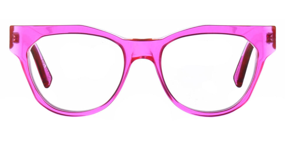 Kirk & Kirk® CADY KK CADY FUCHSIA 49 - Fuchsia Eyeglasses