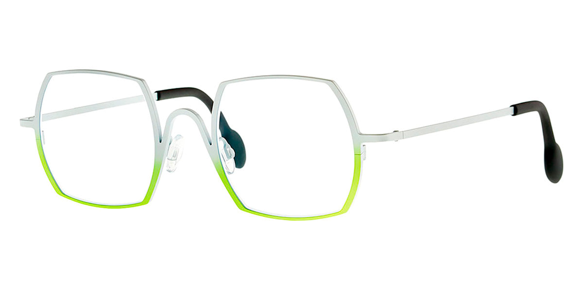 Theo® Cambria TH CAMBRIA 442 48 - White/Yellow Eyeglasses