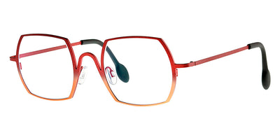 Theo® Cambria TH CAMBRIA 450 48 - Red/Pink Eyeglasses