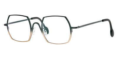 Theo® Cambria - Beige / Black Eyeglasses