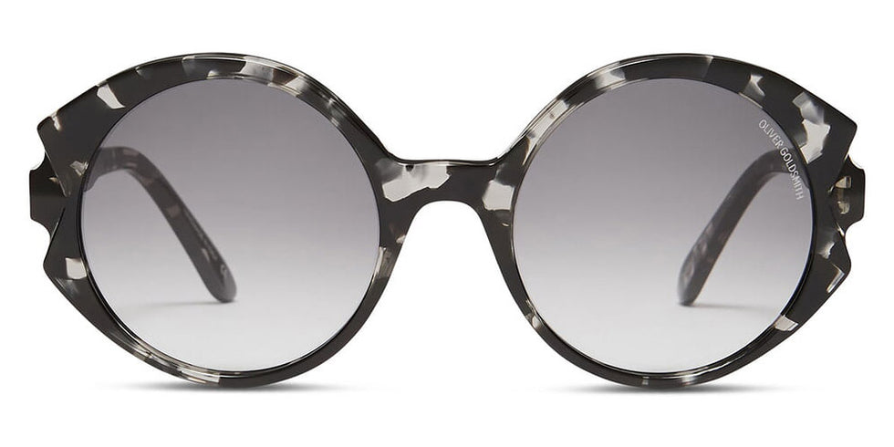 OLIVER GOLDSMITH® - CIRCLE LINE BLACK TORTOISESHELL SUNGLASSES