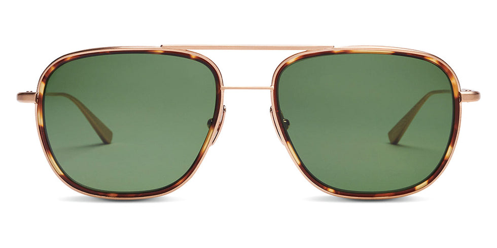 SALT.® COLORADO 55 SAL COLORADO 55 003 55 - Brushed Gold/Antique Leaves/Polarized Glass Forest Lens Sunglasses
