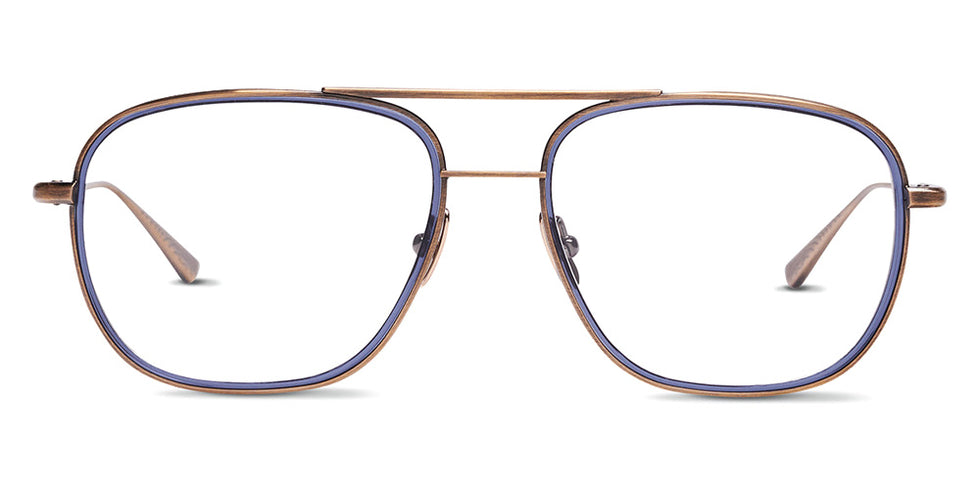 SALT.® COLORADO 55 RX SAL COLORADO 55 RX 005 55 - Antique Gold/Indigo Blue Eyeglasses