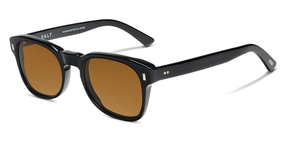 SALT.® COOLIDGE SAL COOLIDGE 002 55 - Black/Glass Deep Brown Sunglasses