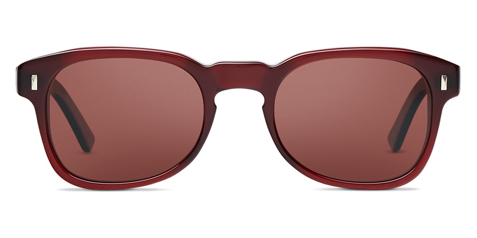 SALT.® COOLIDGE SAL COOLIDGE 004 55 - Redwood/Glass Crimson Sunglasses