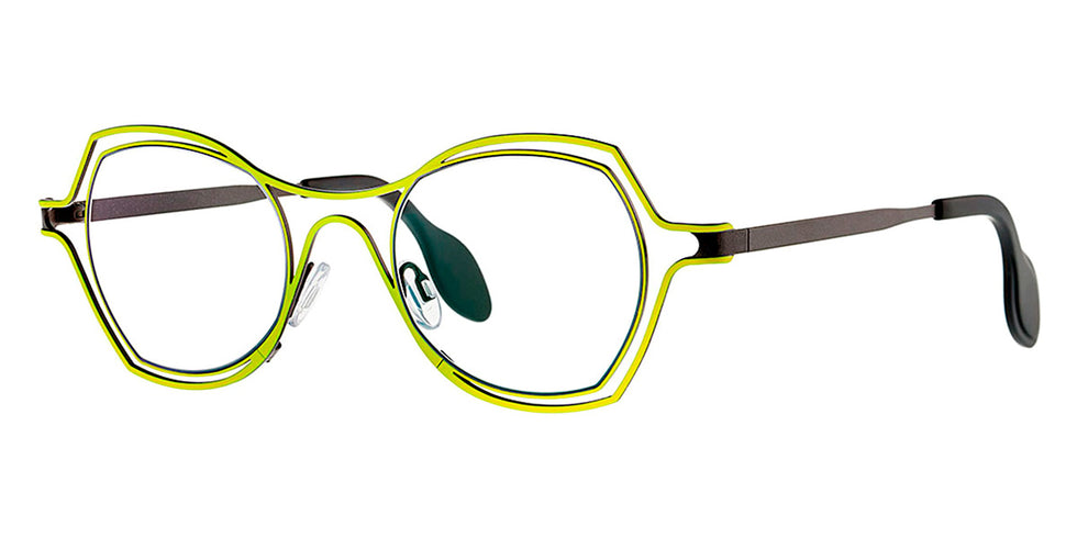 Theo® Daytona TH DAYTONA 378 46 - Black/Yellow Eyeglasses
