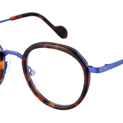 NaoNed® Drenneg NAO Drenneg 53B 49 - Tortoiseshell / Matte Ultramarine Blue Eyeglasses