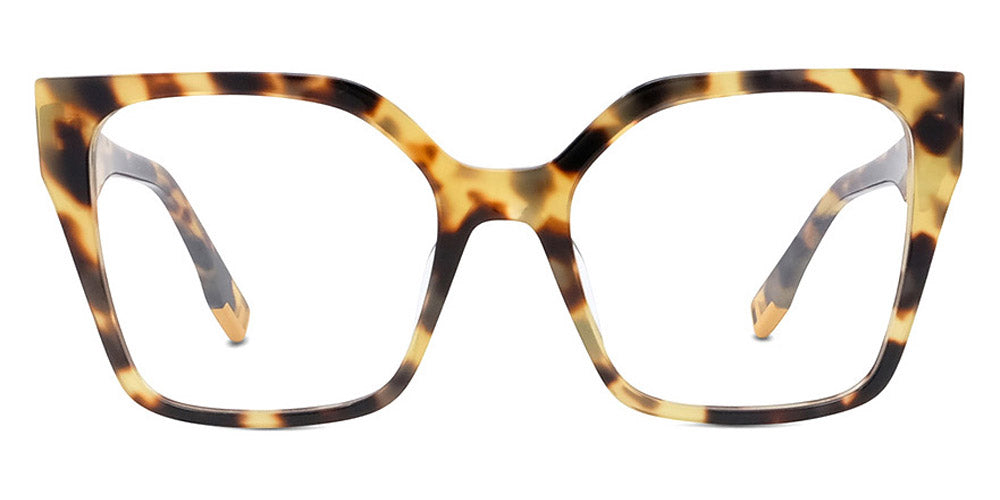 Fendi® FE50002I FEN FE50002I 055 52 - Shiny Tokyo Havana Eyeglasses