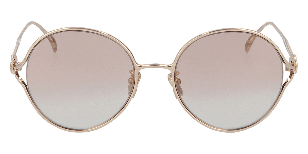 Fred® FG40022U FRD FG40022U 28T 53 - Shiny Rose Gold/Gradient Bordeaux Sunglasses