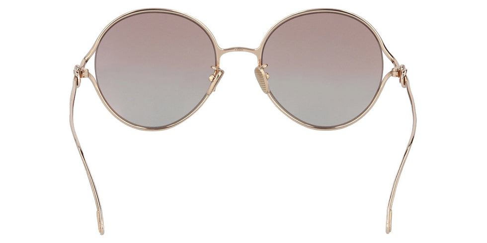 Fred® FG40022U FRD FG40022U 28T 53 - Shiny Rose Gold/Gradient Bordeaux Sunglasses