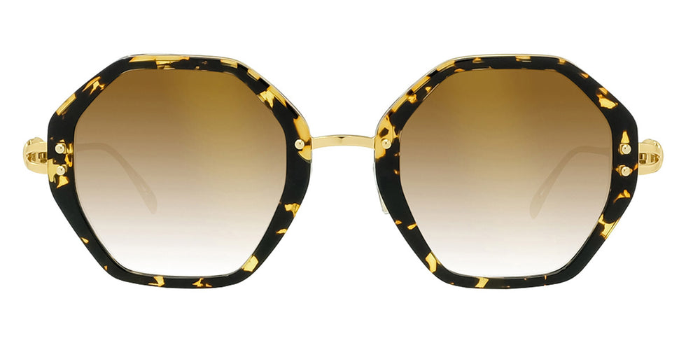 Fred® FG40026U FRD FG40026U 52G 52 - Shiny Dark Havana/Brown Sunglasses
