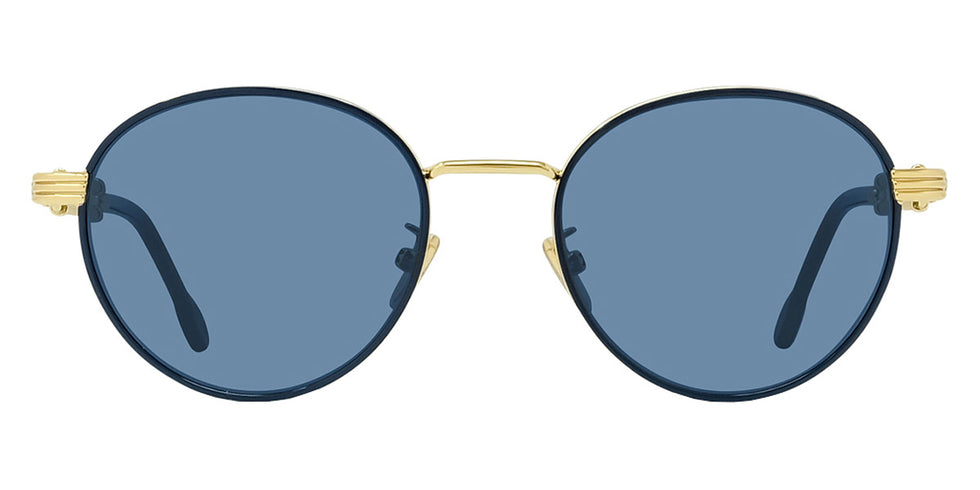 Fred® FG40028U FRD FG40028U 90V 52 - Shiny Dark Blue/Blue Sunglasses