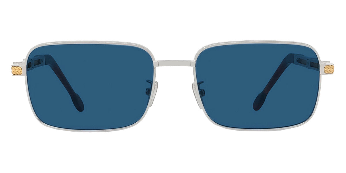 Fred® FG40035U FRD FG40035U 16V 59 - Shiny Palladium/Blue Sunglasses