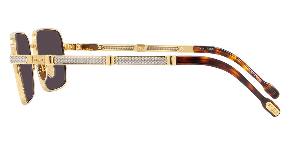 Fred® FG40035U FRD FG40035U 30A 59 - Shiny Endura Gold/Smoke Sunglasses