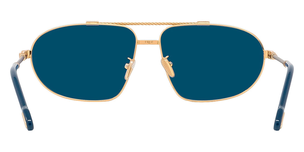 Fred® FG40037U FRD FG40037U 30V 62 - Shiny Endura Gold/Blue Sunglasses