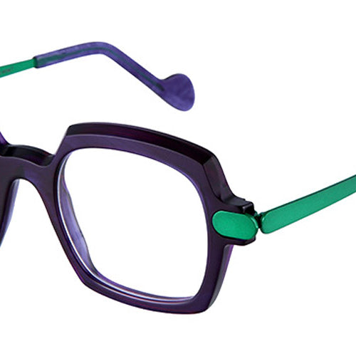 NaoNed® Fogeo NAO Fogeo 79BL 47 - Blue / Neon Dark Green Eyeglasses