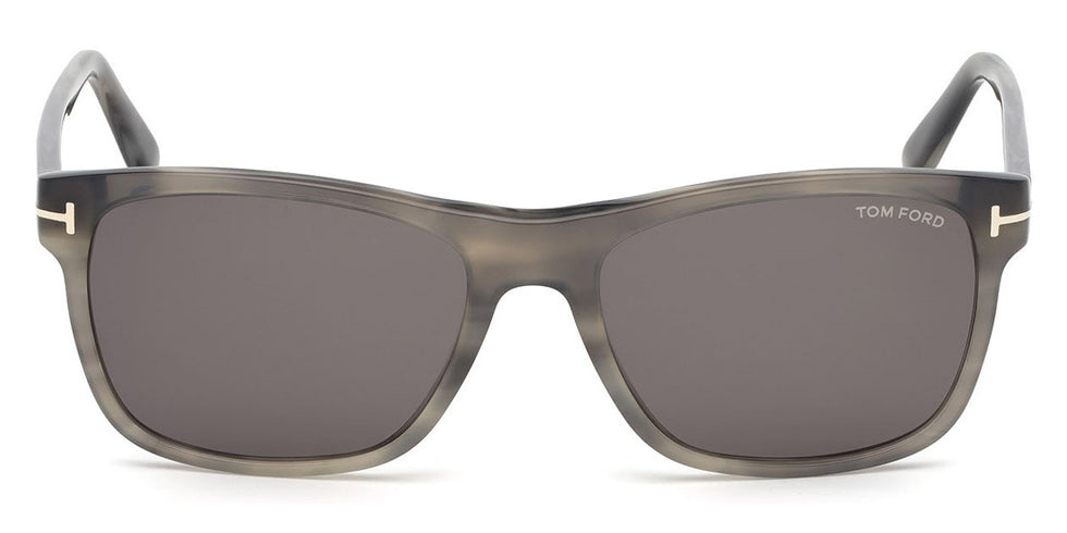 Tom Ford® FT0698 Giulio FT0698 Giulio 47N 59 - Shiny Mixed Gray Havana Sunglasses