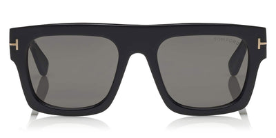 Tom Ford® FT0711 Fausto FT0711 Fausto 01A 53 - 01A - Shiny Black / Smoke Lenses Sunglasses