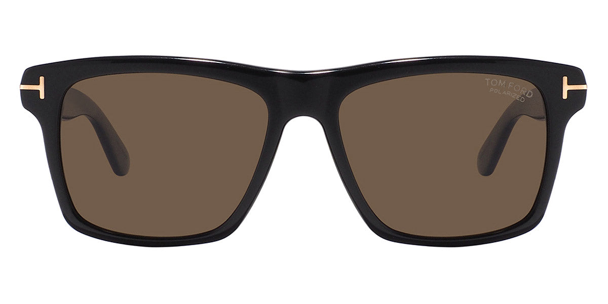 Tom Ford® FT0906 Buckley-02 FT0906 Buckley-02 53N 56 - 53N - Shiny Medium Blonde Havana / Green Lenses Sunglasses
