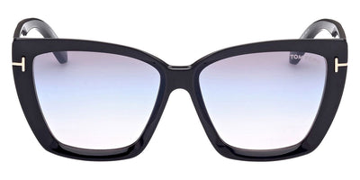 Tom Ford® FT0920 Scarlet-02 FT0920 Scarlet-02 01B 57 - 01B - Shiny Black / Gradient Blue-To-Pink Lenses Sunglasses