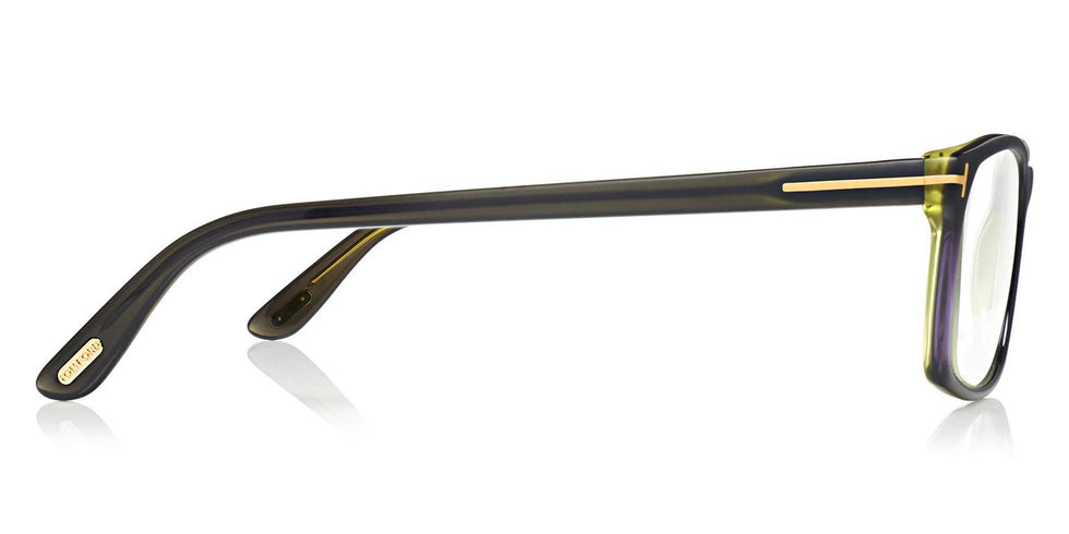 Tom Ford® FT5295 FT5295 098 56 - Matte Dark Green/Olive Green Eyeglasses