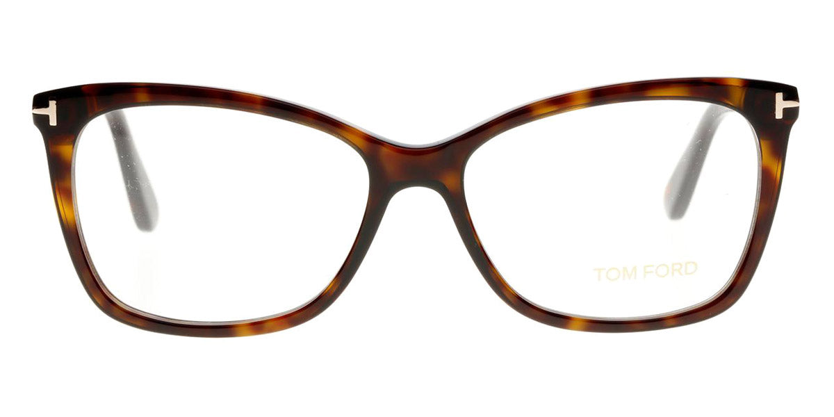 Tom Ford® FT5514 FT5514 052 54 - 052 - Shiny Classic Dark Havana Eyeglasses