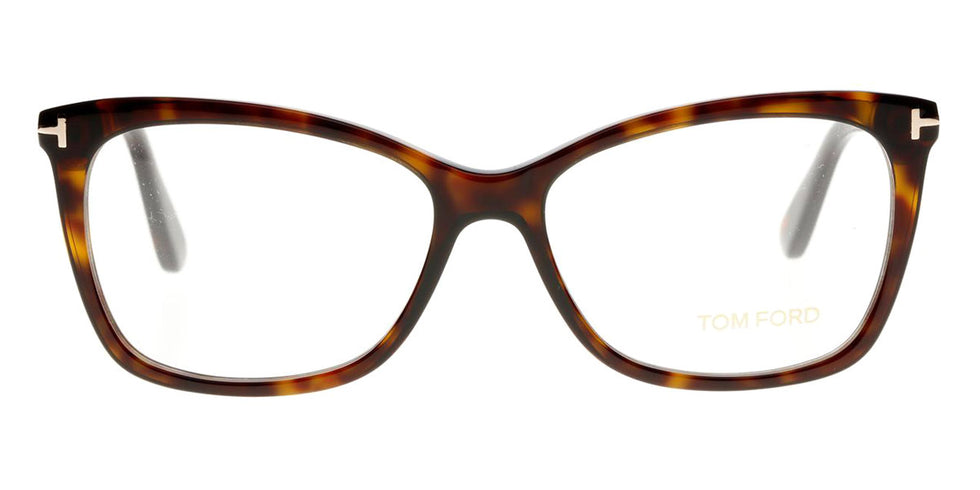 Tom Ford® FT5514 FT5514 052 54 - 052 - Shiny Classic Dark Havana Eyeglasses