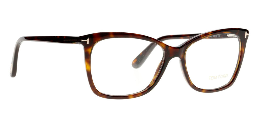 Tom Ford® FT5514 FT5514 052 54 - 052 - Shiny Classic Dark Havana Eyeglasses