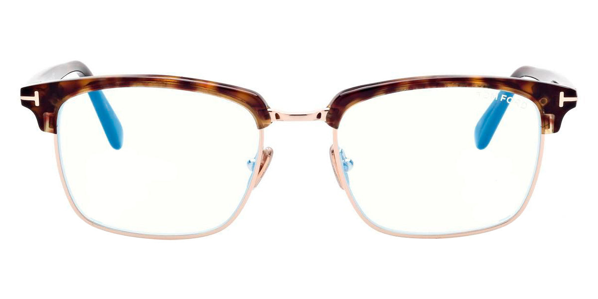 Tom Ford® FT5801-B Browline Eyeglasses - EuroOptica