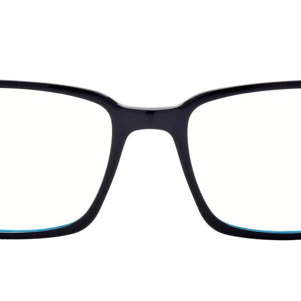 Tom Ford® FT5802-B FT5802-B 020 53 - 020 - Shiny Transp. Grey, Vintage Grey Havana, t" Logo / Blue Block Lenses" Eyeglasses