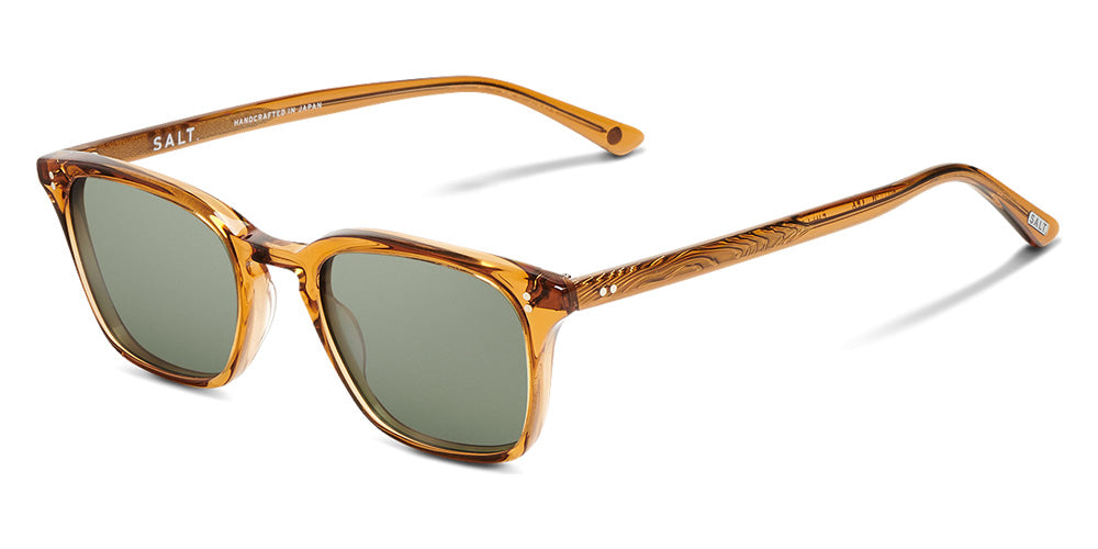 SALT.® FULLER SAL FULLER 001 50 - Whiskey/Polarized CR39 G15 Lens Sunglasses