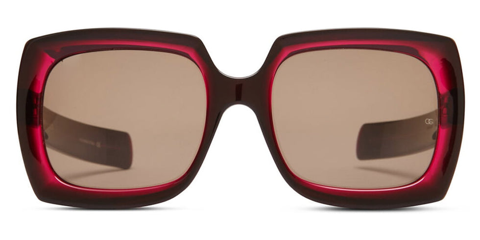 OLIVER GOLDSMITH® - FUZ BLACK & CHERRY SUNGLASSES