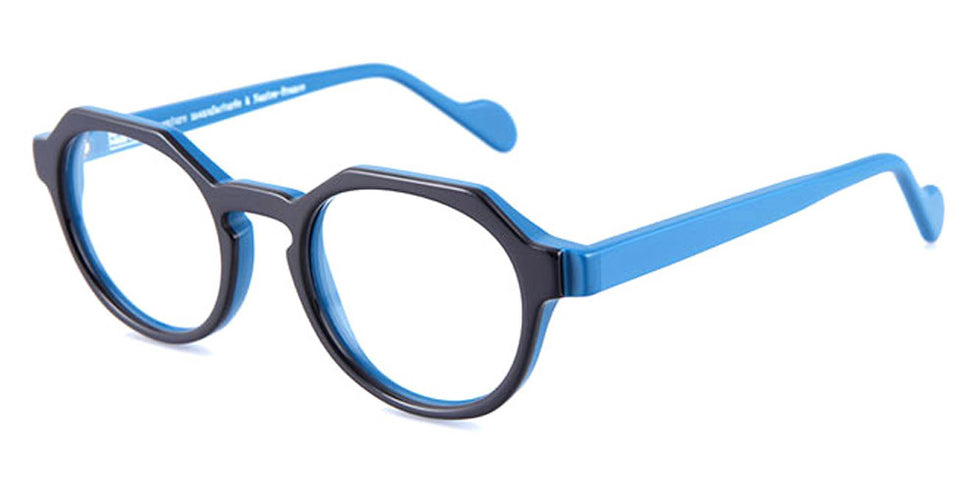 NaoNed® Gazilieg NAO Gazilieg C030 46 - Dark Grey / Peacock Blue Eyeglasses