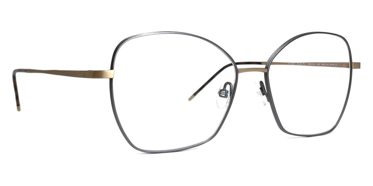Götti® Alesi GLB-PL 55 GOT Alesi GLB-PL 55 - Gold Brushed/Platinum Eyeglasses