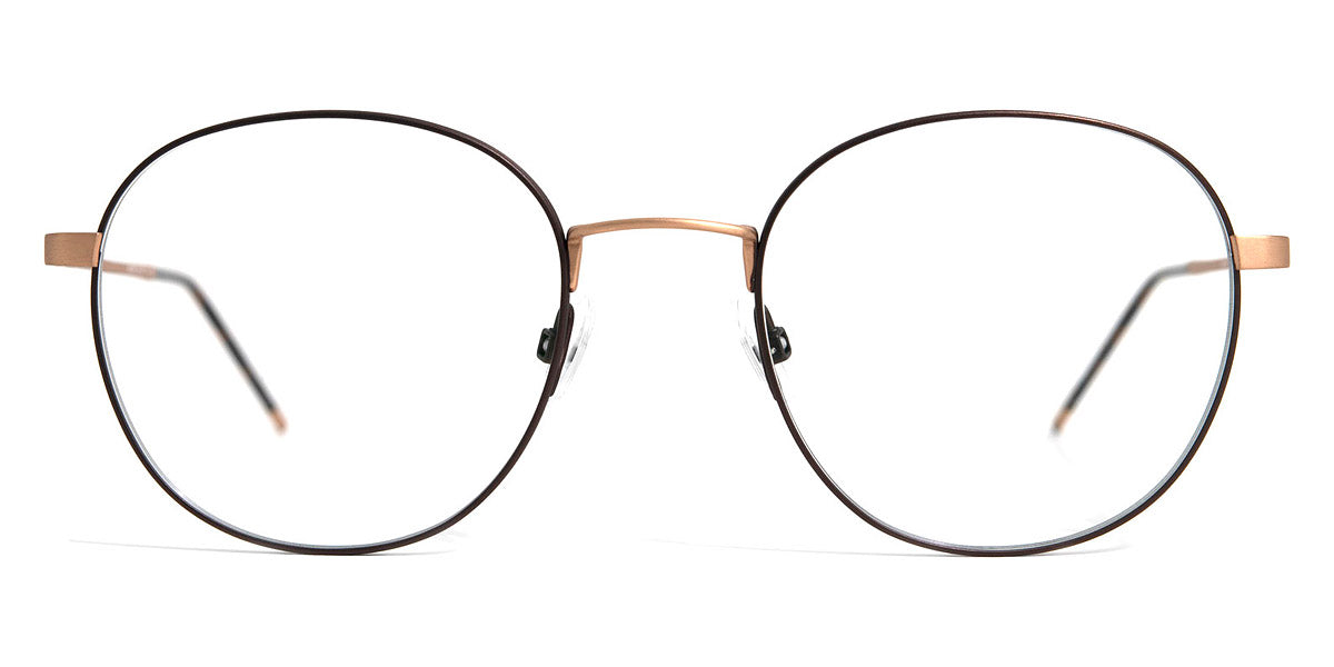 Götti® Arik GOT OP Arik GB-BR 51 - Gold Brushed/Brown Eyeglasses