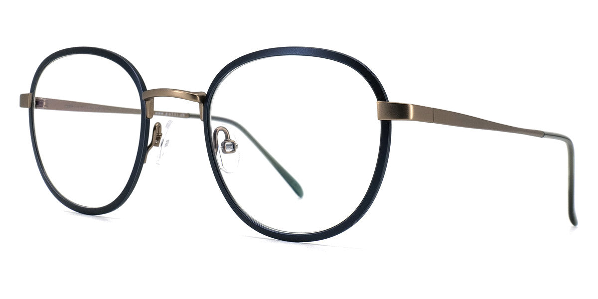Götti® Arthur GUN-NB 48 GOT Arthur GUN-NB 48 - Gunmetal/Night Blue Matte Eyeglasses