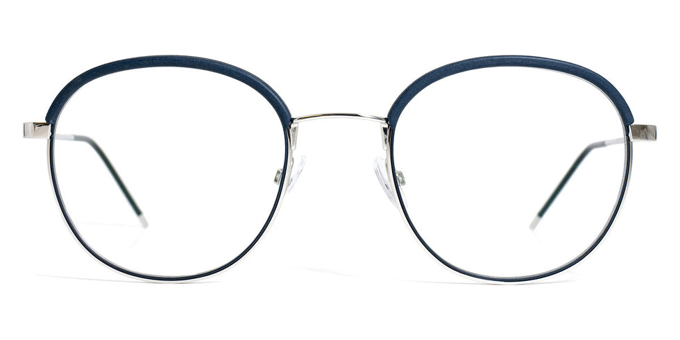 Götti® Aston GOT OP Aston SLS-DENIM 50 - Silver Shiny/Denim Eyeglasses