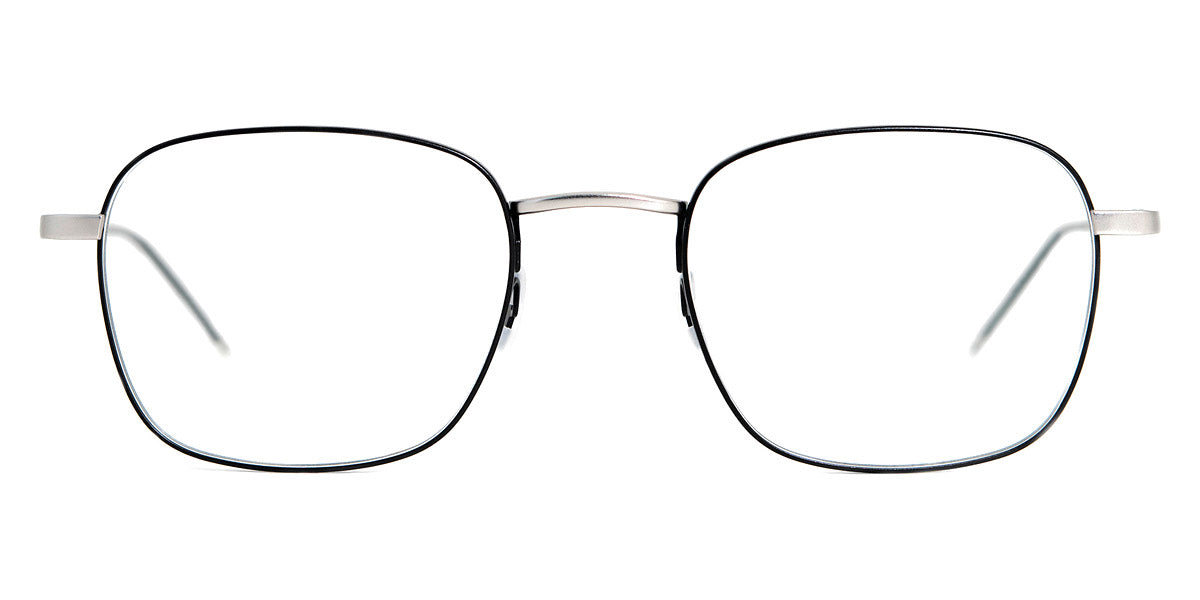 Götti® Davis GOT OP Davis SB-BLKM 49 - Silver Brushed/Black Eyeglasses