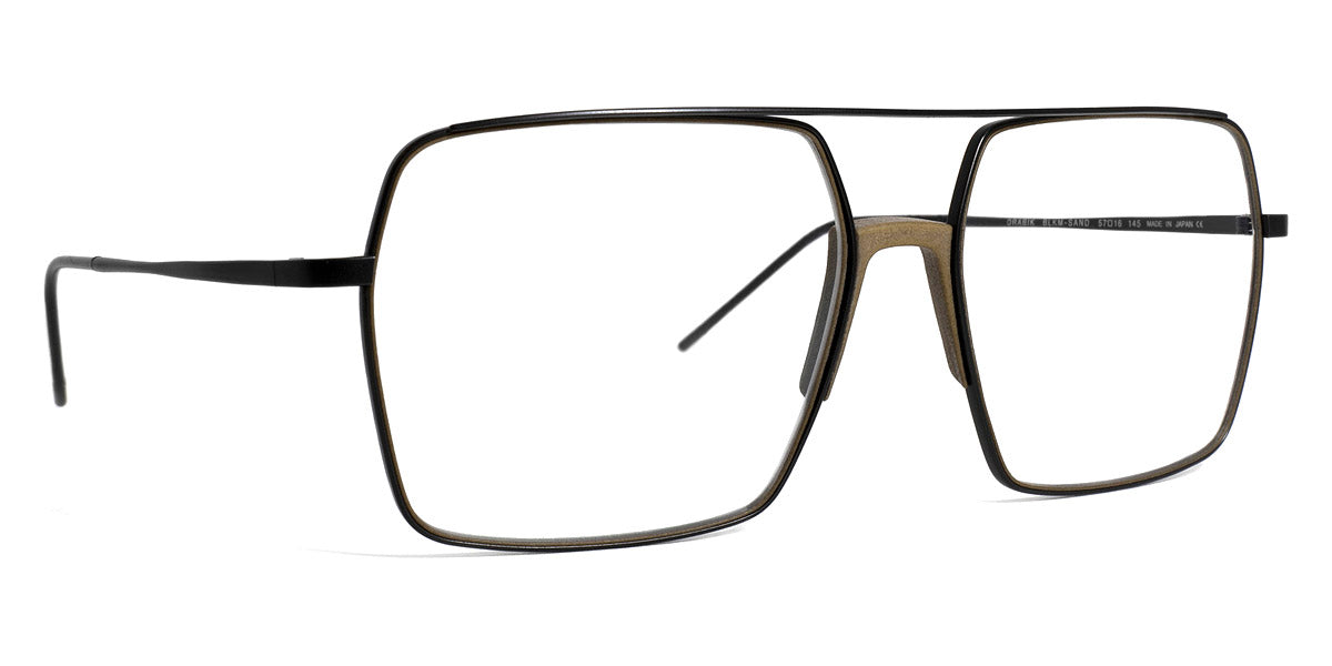Götti® Drabik BLKM-SAND 57 GOT Drabik BLKM-SAND 57 - Black Matte/Sand Eyeglasses